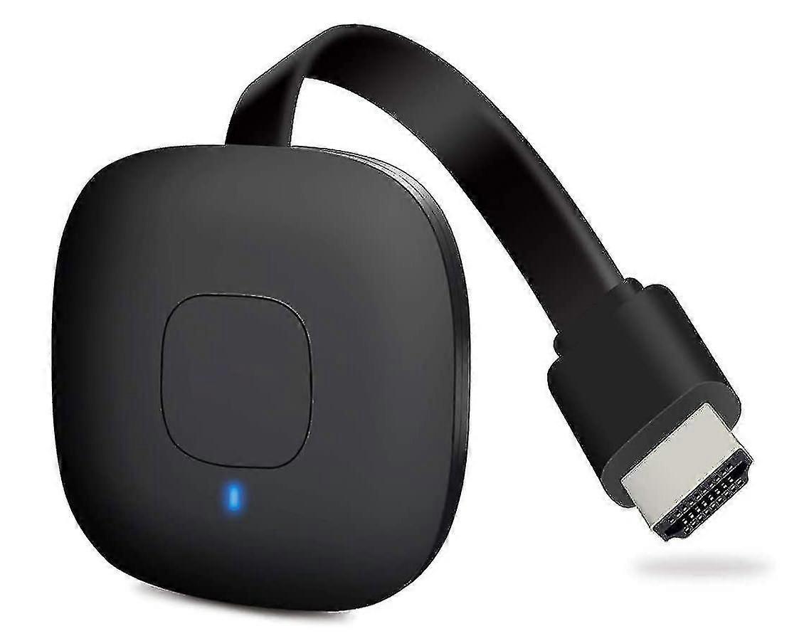 Trådlös display dongle, 4k Hdmi Wifi Display Receiver, Airplay Dlna Miracast Stöd för Android / Ios Telefon / Pc / Tv / Bildskärm / Projektor (svart)