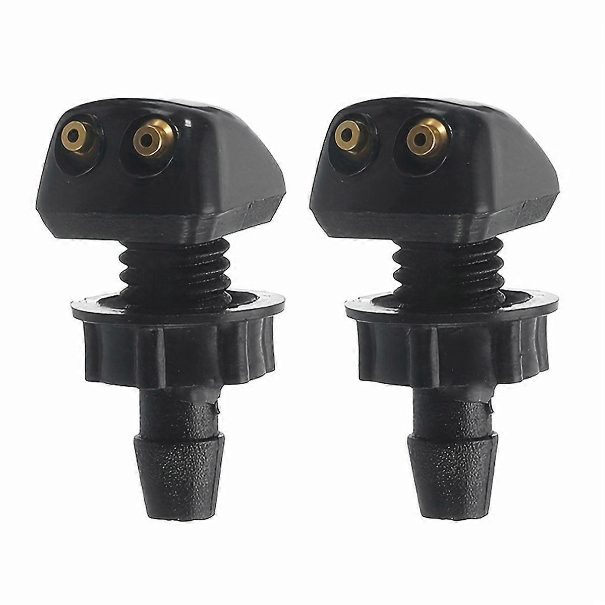Car Front Windshield Universal Washer Wiper Water Nozzle with Install Buckle