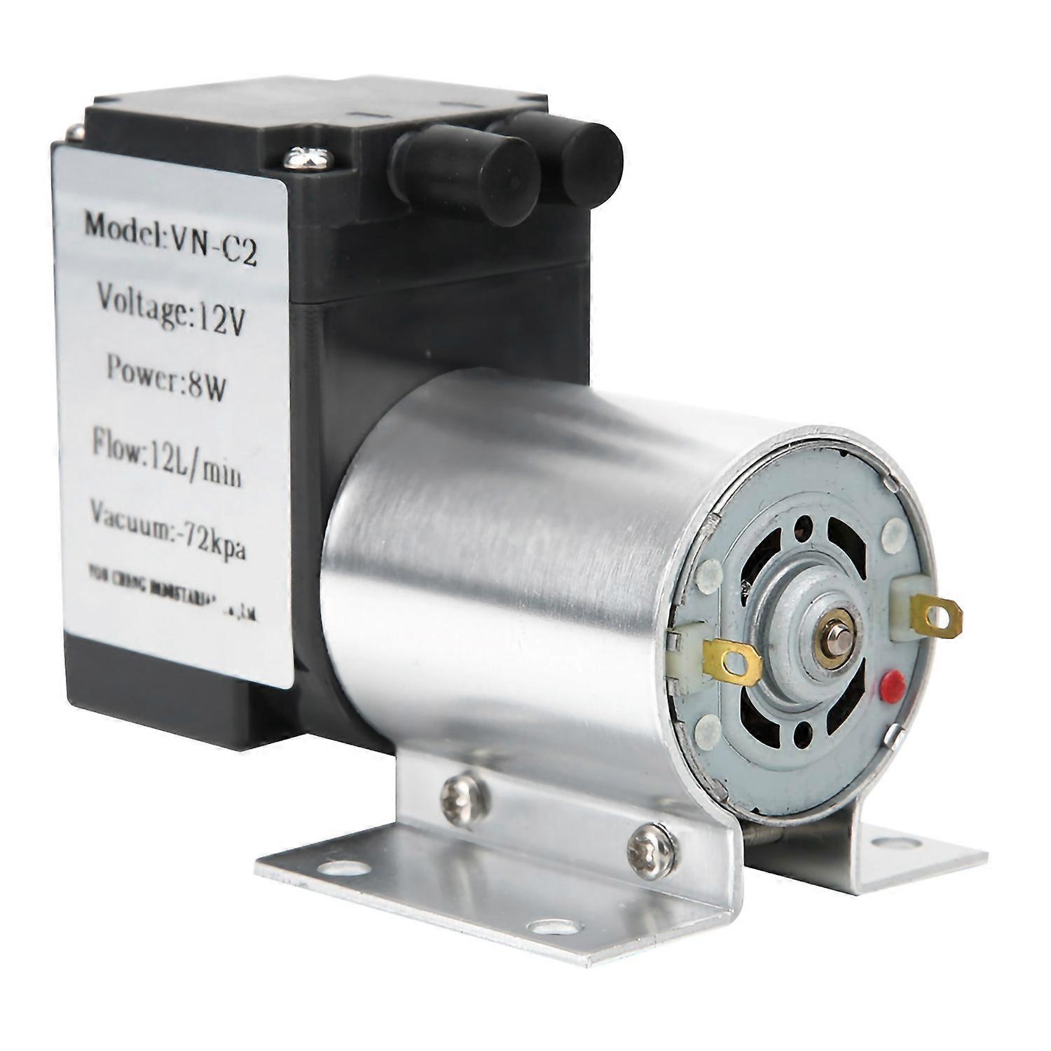 Vacuum Pump Large Power Negative Pressure Suction Pump with Stand -72kpa 8w 12l min<br>(DC12V )