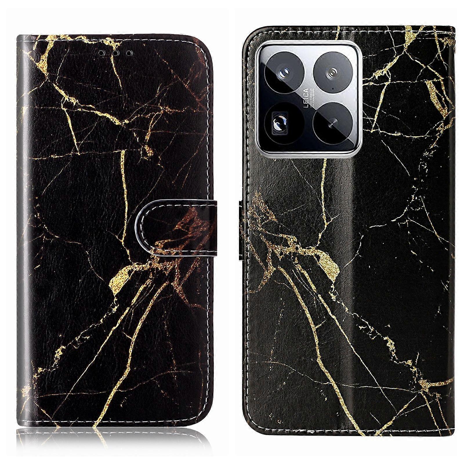 Marble Leather Phone Case For Xiaomi 15 Pro