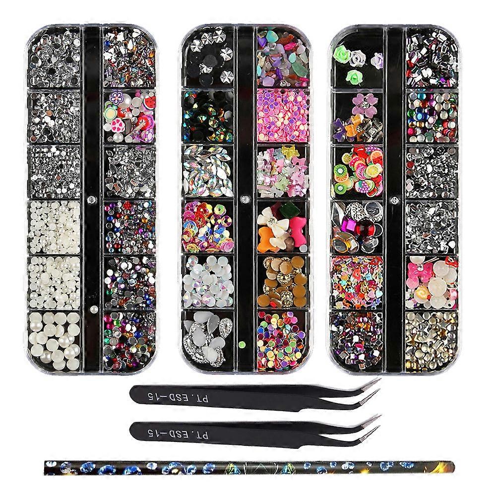 Nail Sequins, Glitter Paillette, Round Thin Shining