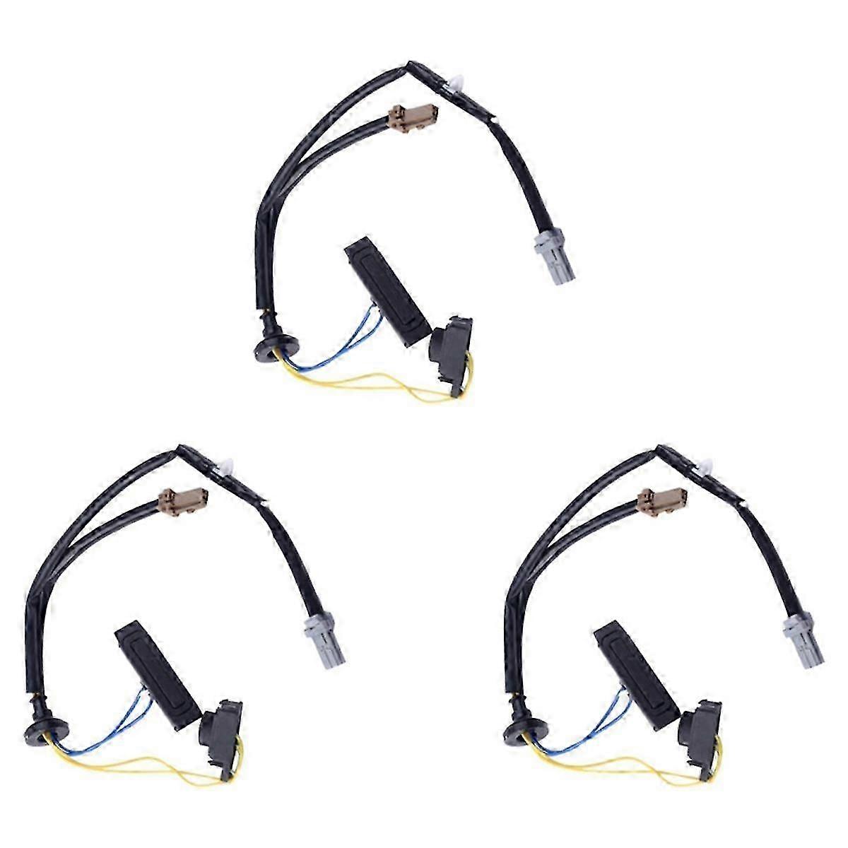 3PCS Trunk Release Button Trunk Lid Opener Switch 25380-2DT1A 253802DT1A compatible Sentra Tiida C11