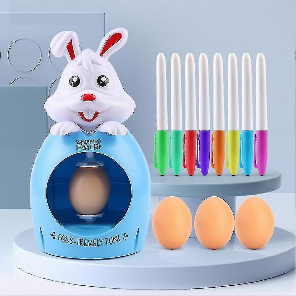 way Easter Painted Eggs Machine Egg Painter With Brush Electric Egg Painting Tool