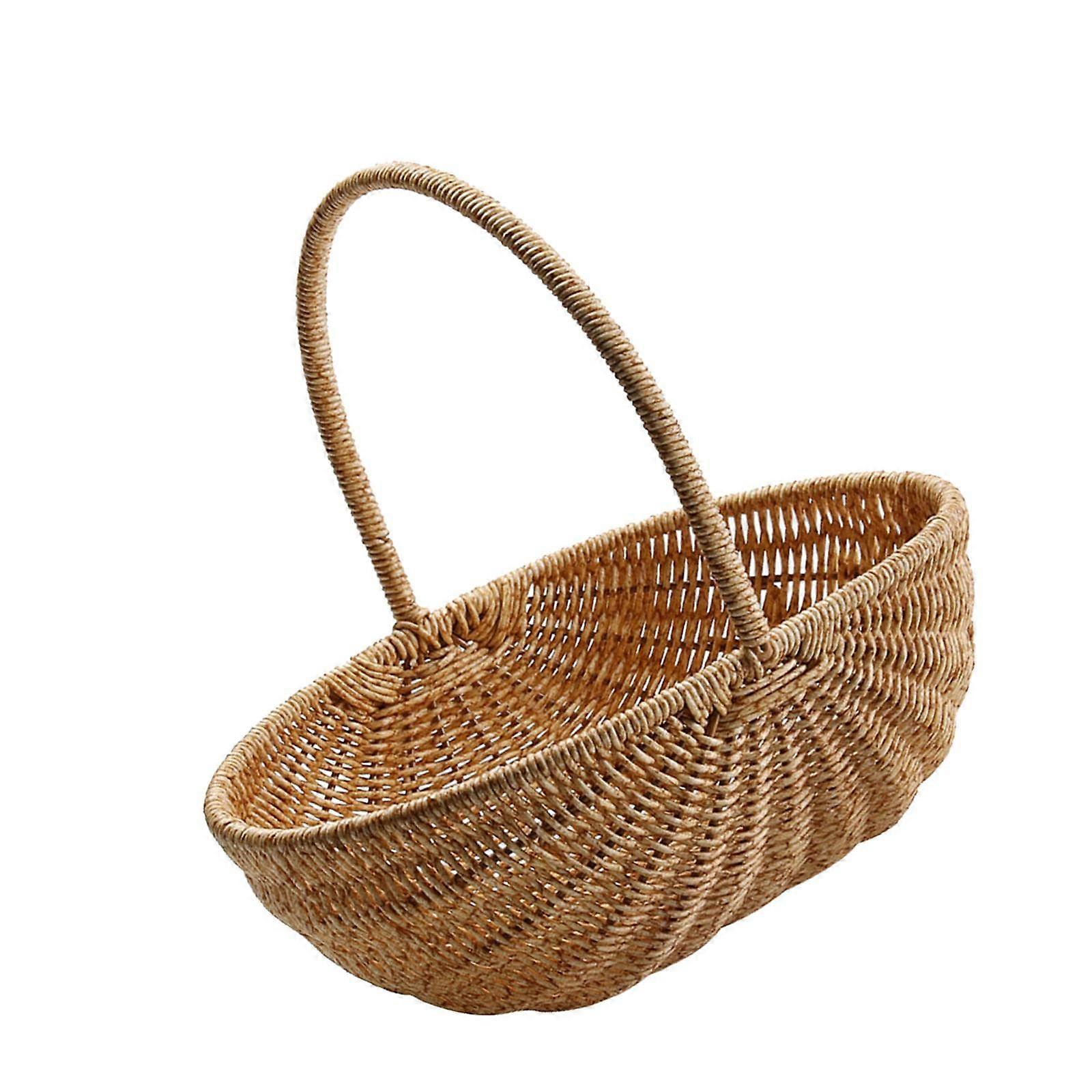 Large Multipurpose Woven Picnic and Decoration Basket