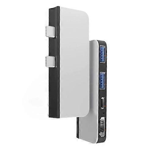 ZRUXE HB-319 4 in 1 Docking Station Type C USB3.0 Port HDMI Screen Extender For Microsoft Surface Pro 8/9