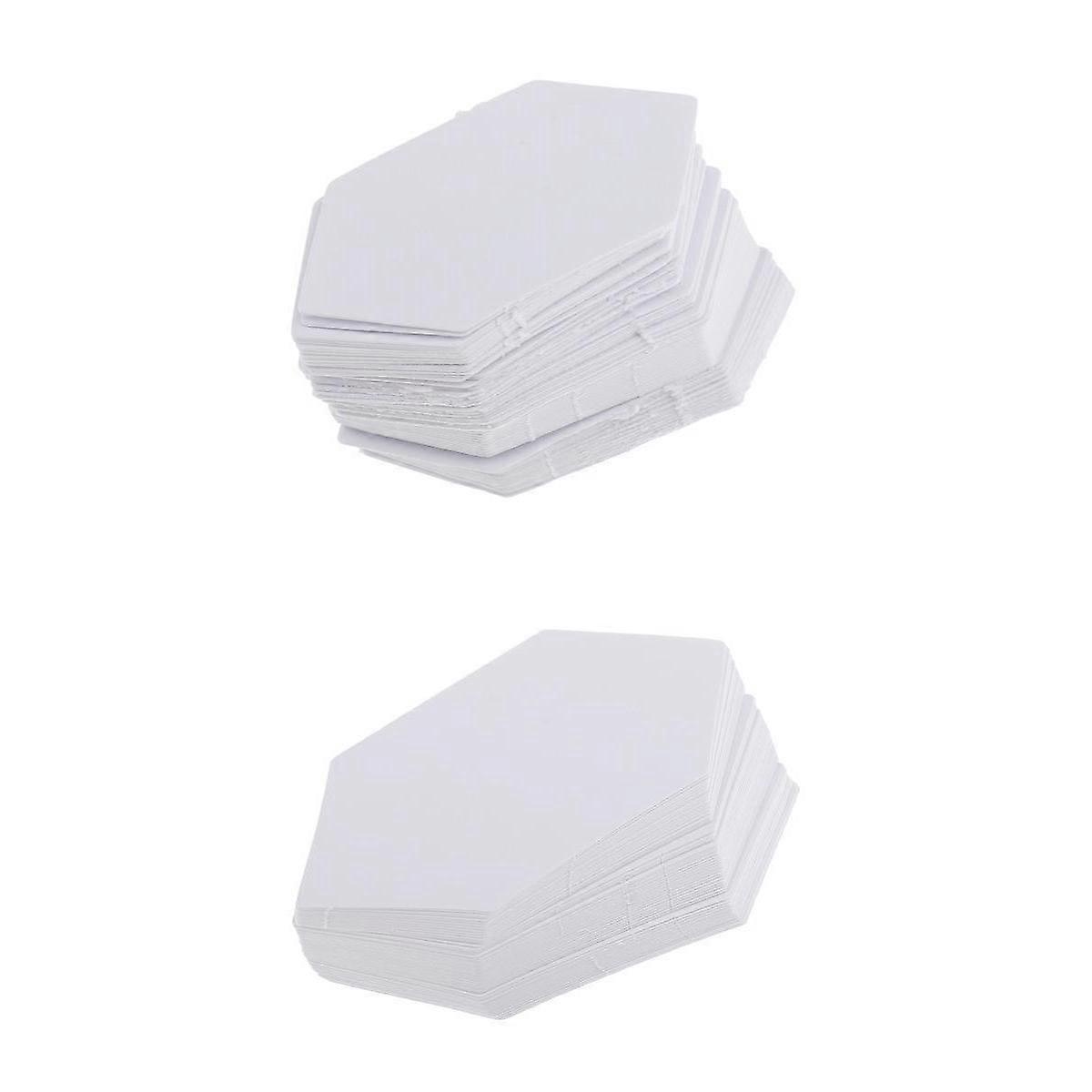 200x Hexagon Paper Quilt Template English Paper Piecing Patchwork 4.2/7.9cm