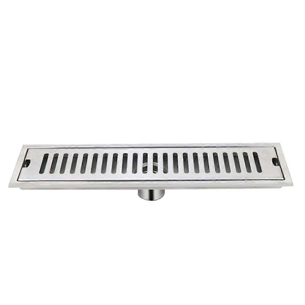 Bath Floor Linear Channel Tile Rustproof Drain Siphon Waste Slot 20-50cm , 20cm