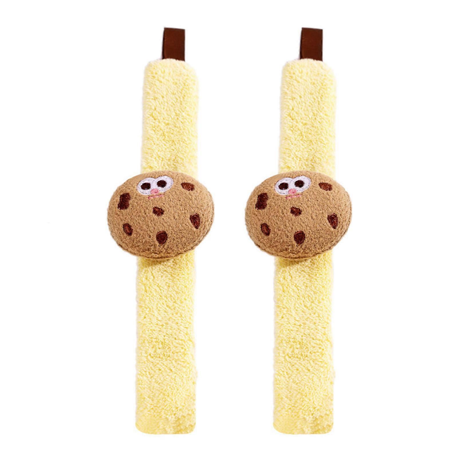 Set of 2 Comfortable Women Wristband Face Cleansing Tool Wristbands for Washing Soft and Adjustable Waterproof Wrap Cuff