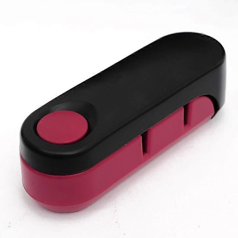 1Pcs Compact Steel Blade Knife Sharpener - Compact Kitchen Knife Sharpener - Red