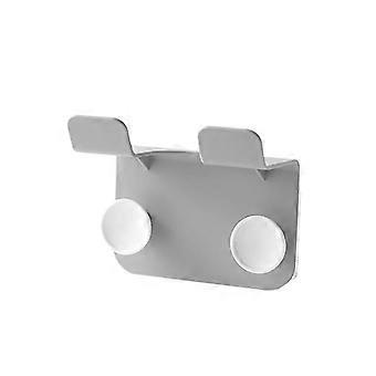 Bathroom Hair Dryer Holder Wall Stand Sturdy Adhesive Mount Stand Washroom Storage Rack Punch-free Hair Dryer Rack Sligh
