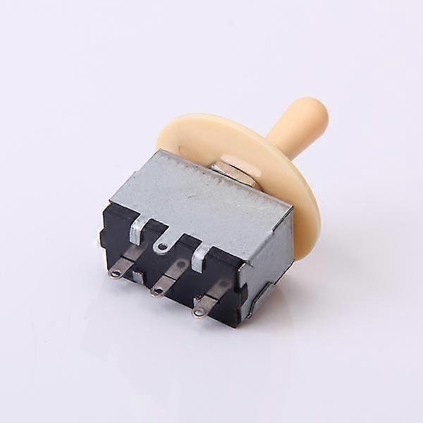 3 Way Toggle Switch Pickup Selector Switch Box Style Knob for LP Guitars