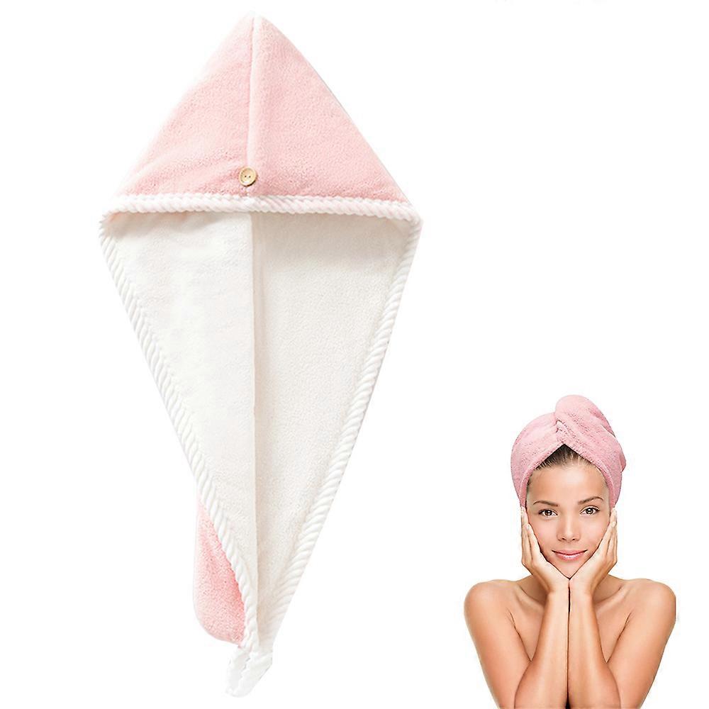 Hår Handduk Wrap, Turban, Twist, Torr Hårmössa