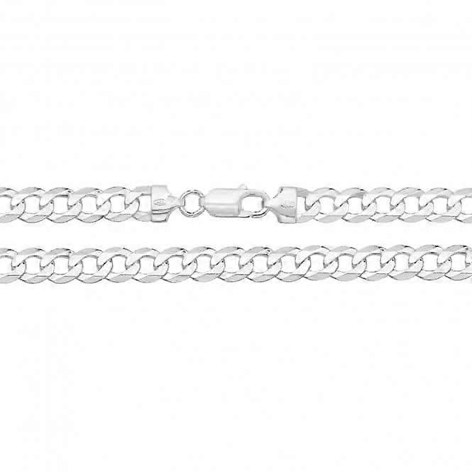 Acotis Silver Chain Flat Curb G1070