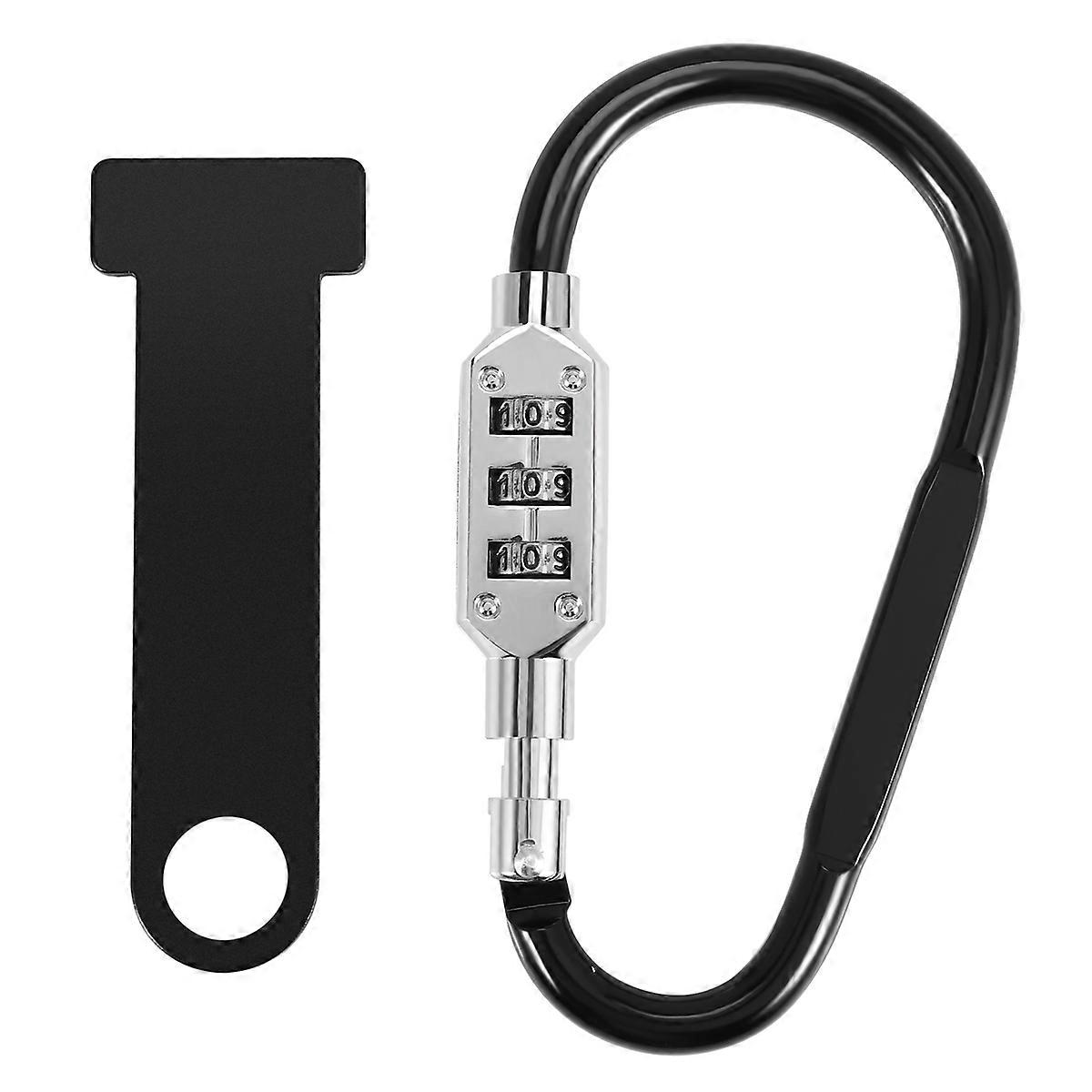 Motorcycle Helmet Lock Fastener + T-Bar for Racing Motorbike Bike