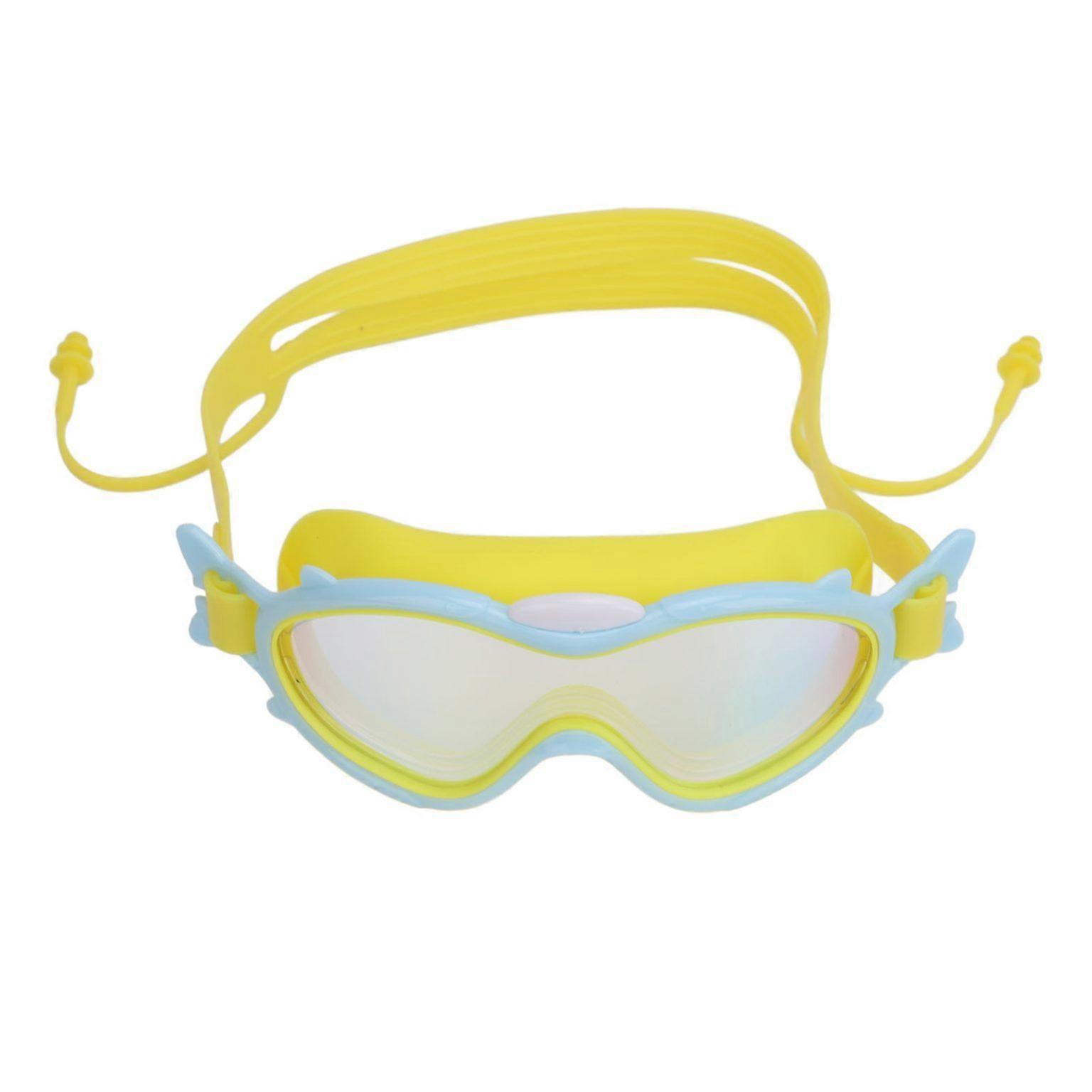 Large Frame Kids Swimming Goggles for Clear Vision