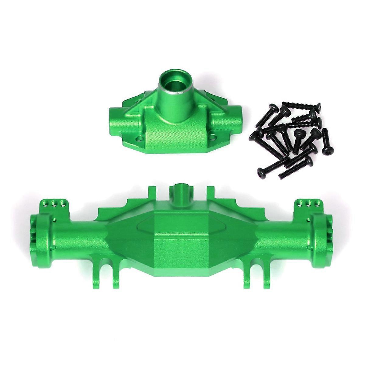 RC Car Upgrade Quick Release Front Rear Axle Bridge Shell Kit Green