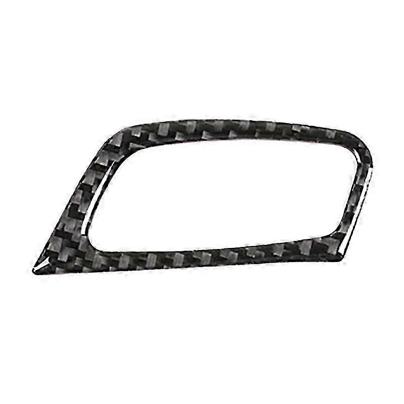 Car Soft Carbon Fiber Inner Keyhole Frame Cover Trim for- X5 E70 X6 E71 2008-2013