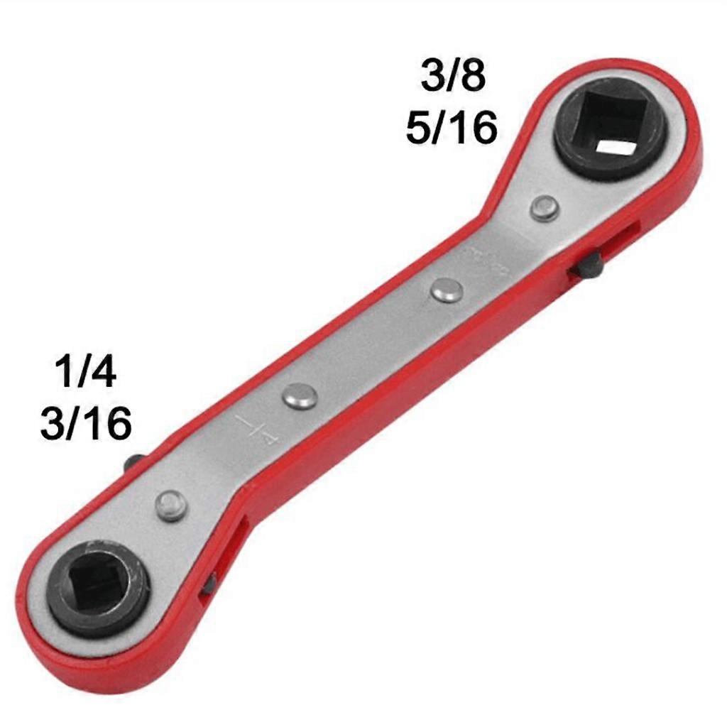 Ratcheting Fully-Reversible Refrigeration Wrench with Compact Design and Fast Switching, Save for Time and Effort