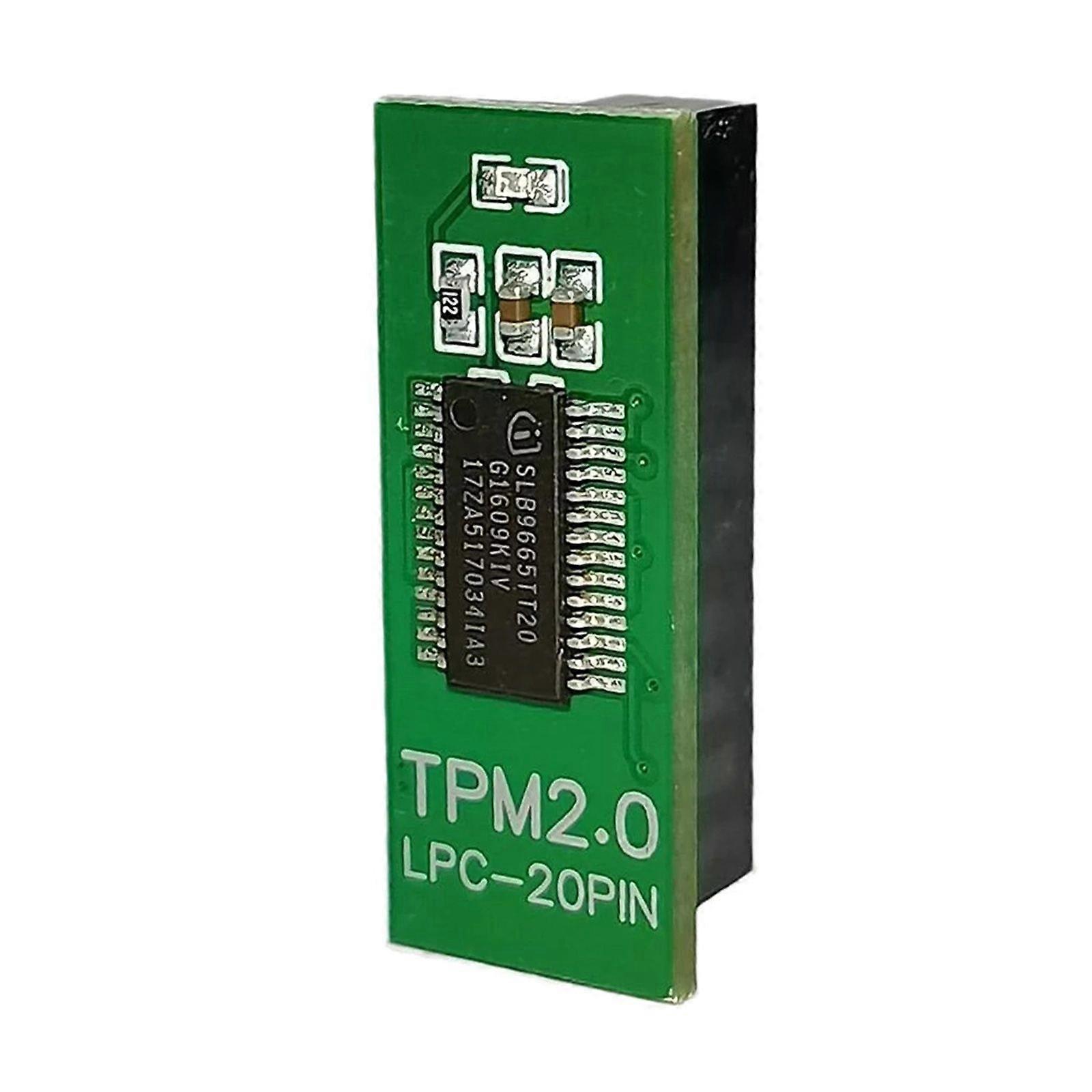 Tpm 2.0 Cryptage Module de Sécurité Carte Télécommande TPM2.0 20Pin Lpc Board
