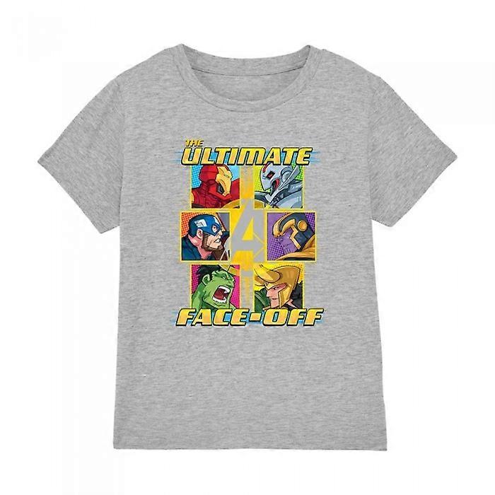 Avengers Childrens/Kids Face Off T-Shirt
