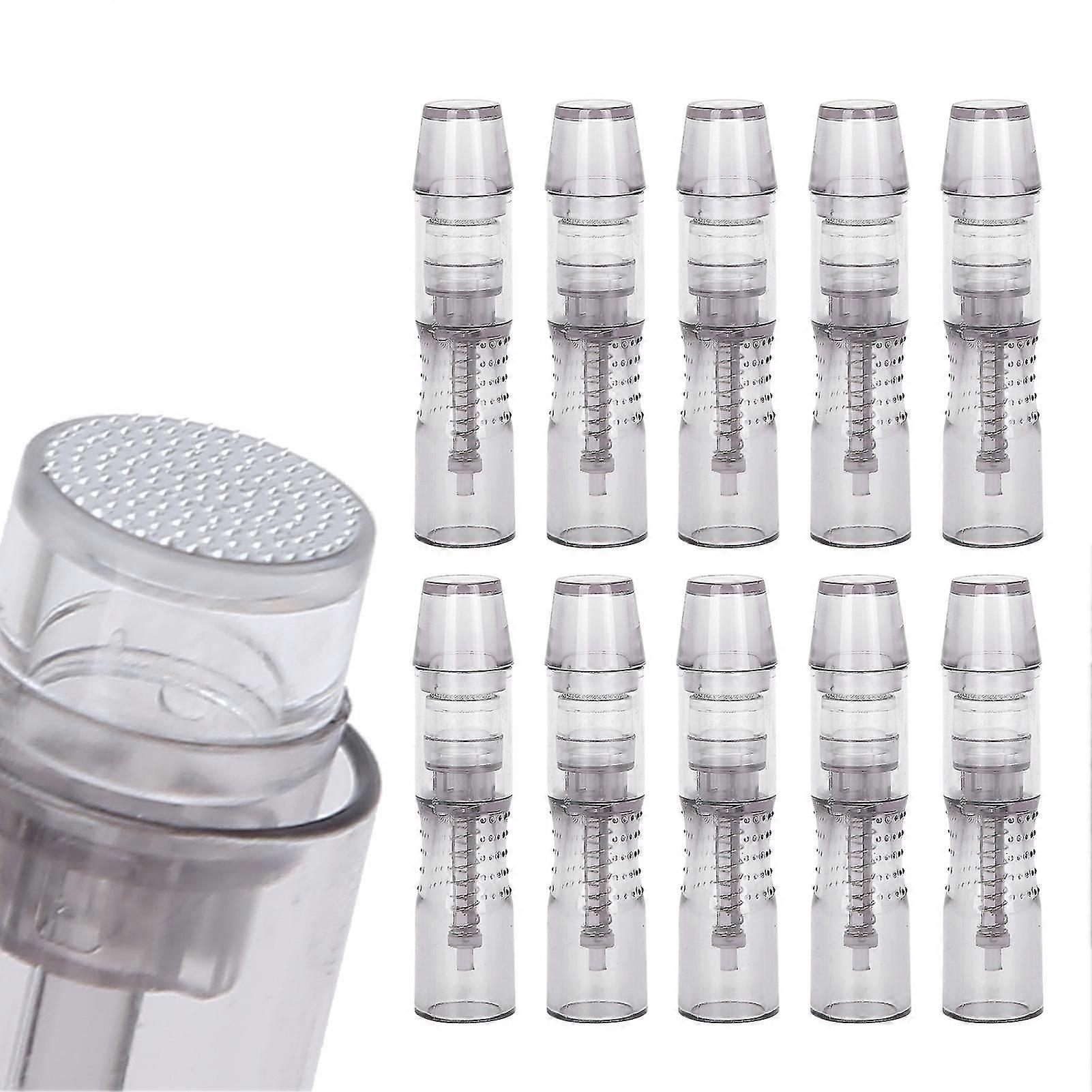 10pcs Microblading Micro Needle Electric Skin Rejuvenation Micro Needle Machine AccessoryRound Nano
