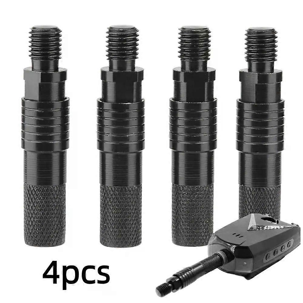 4 قطع صنارة الصيد موصلات سبائك الألومنيوم محولات سمك الشبوط الصيد رود لدغة إنذار قضيب حامل موصلات ملحقات الصيد