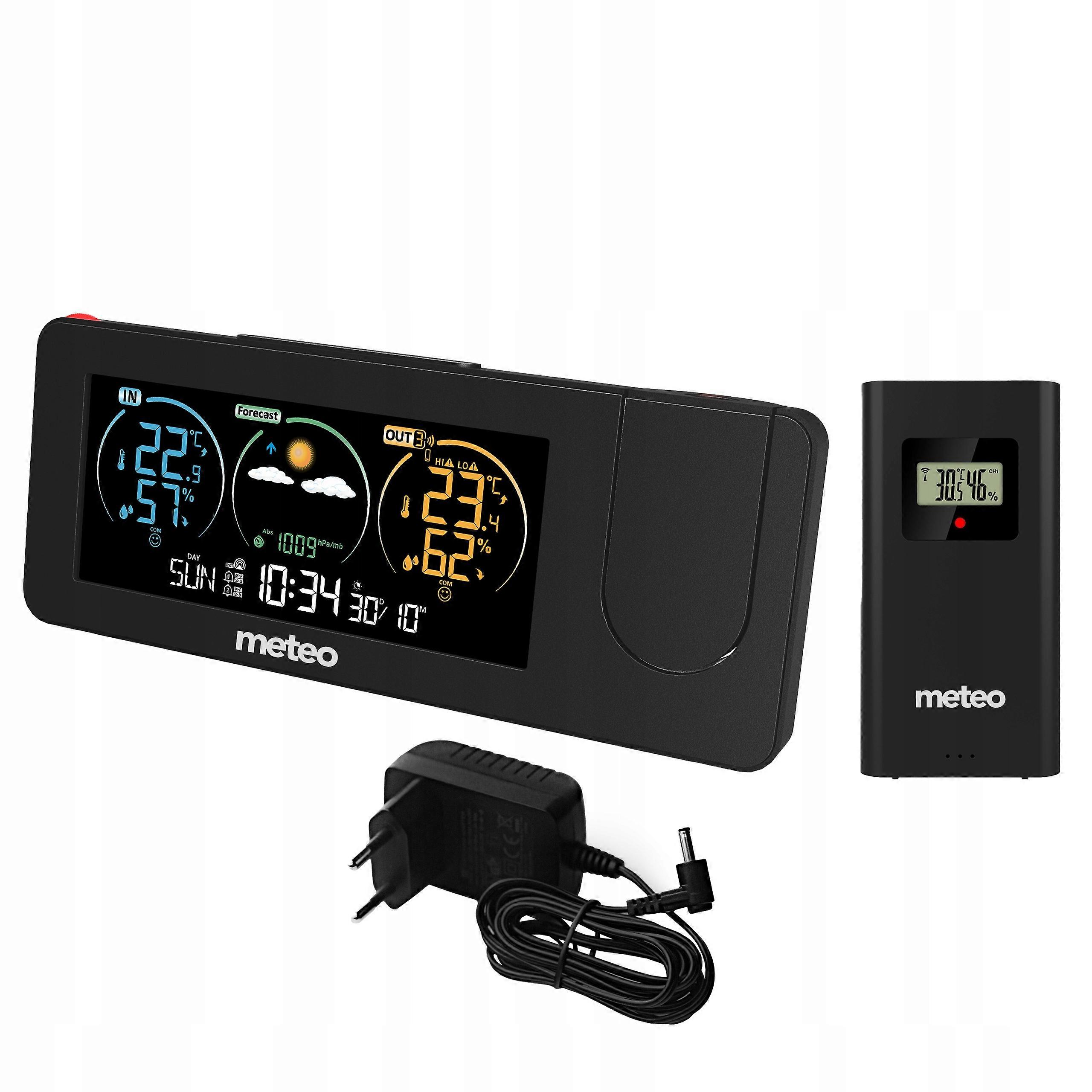 Weather Station With Dcf Meteo Sp102 With Projector