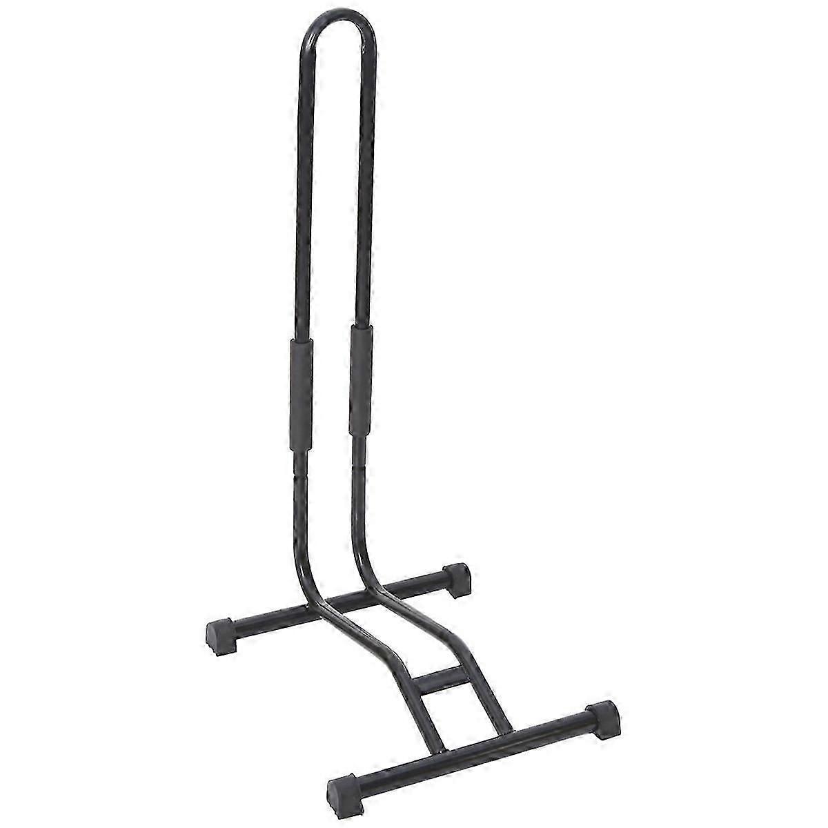 Support de vélo noir avec coussinet en éponge