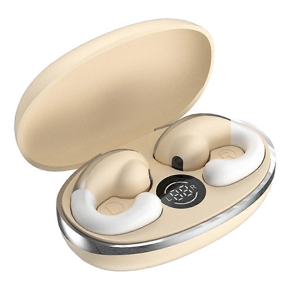 M7 Bone Conduction Bluetooth-compatible Headset Wireless Headphone Touch Control Ear Clip Earphone