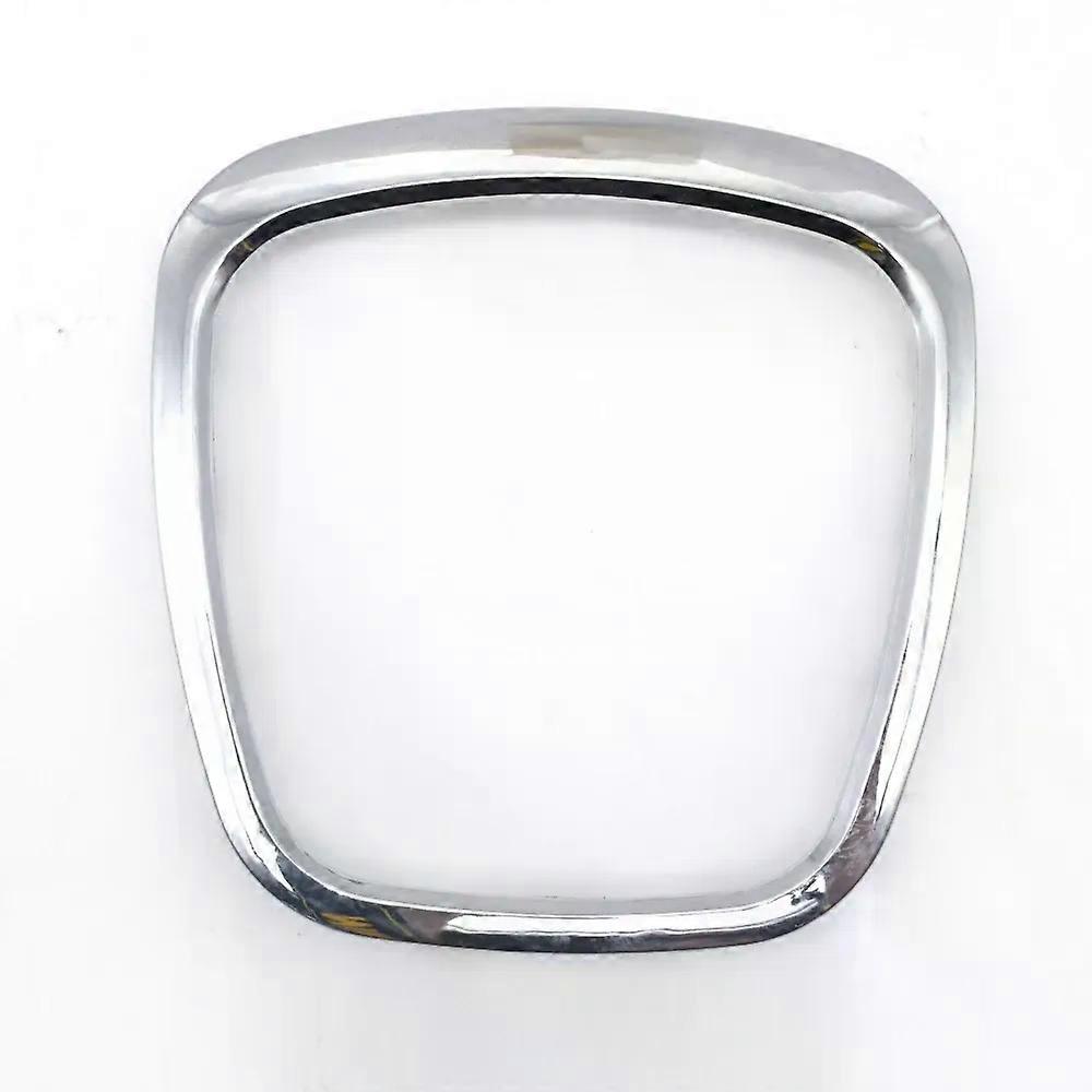 Chrome Car Steering Wheel Frame Trim Cover compatible for Q5 Q7 A3 S3 8P A4 B6 B7 B8 A5 B8 A6 C7 Center Logo Protection Cover Sticker