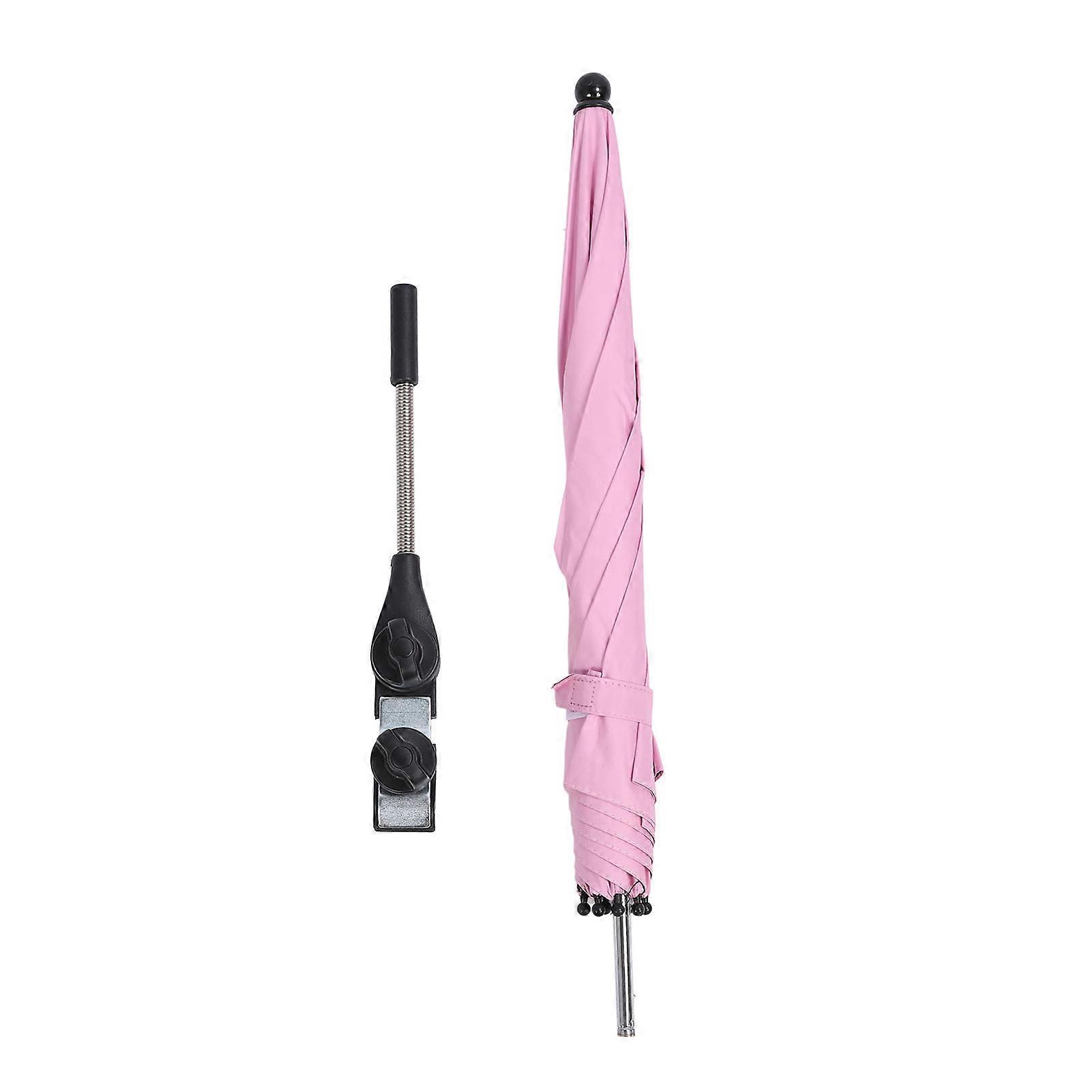 קליפ שמשייה על מטריית הגנה מפני השמש בצל עגלת תינוק עם מהדק מתכוונן לגרסה חיצונית 85 ס"מ גדולה