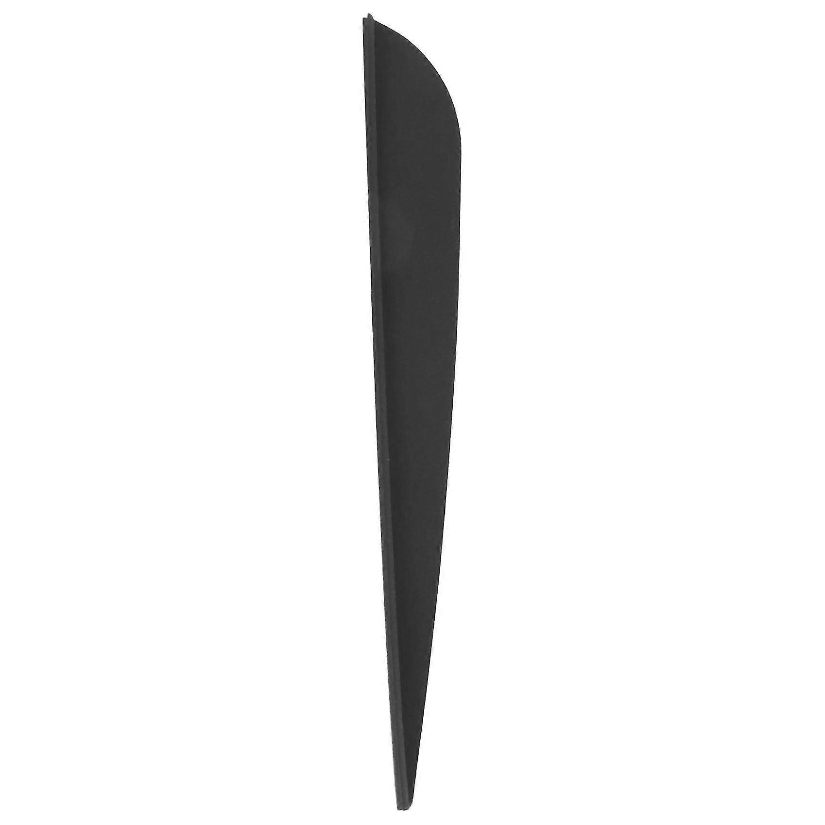 Flèches Palettes 4 Pouces Plume En Plastique Fletching pour Bricolage Tir À L’arc Flèches 50 Pack (Noir)