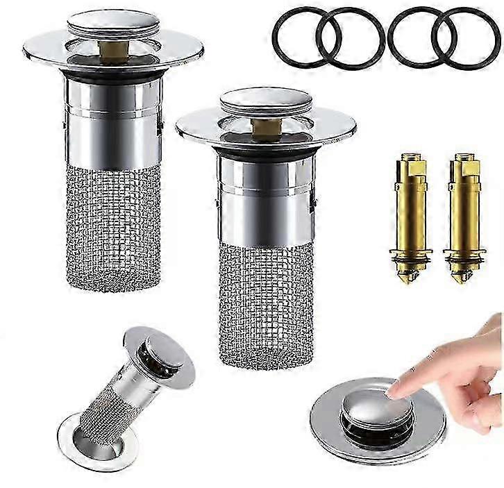 Isolate Odor and Prevent Cockroaches-Stainless Steel Floor Drain Filter