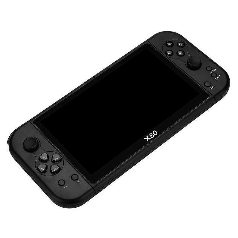 Games X80 Portable Game Console 7 Inch Screen Handheld Game Player 16GB For PS1/MAME Retro Arcade Game Support TV Out
