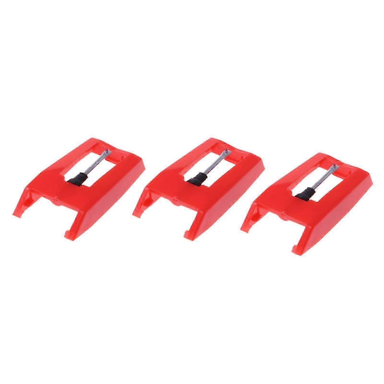 3pcs/pack Phonograph Lp Vinyl Player Needles Turntable Stylus Replacement