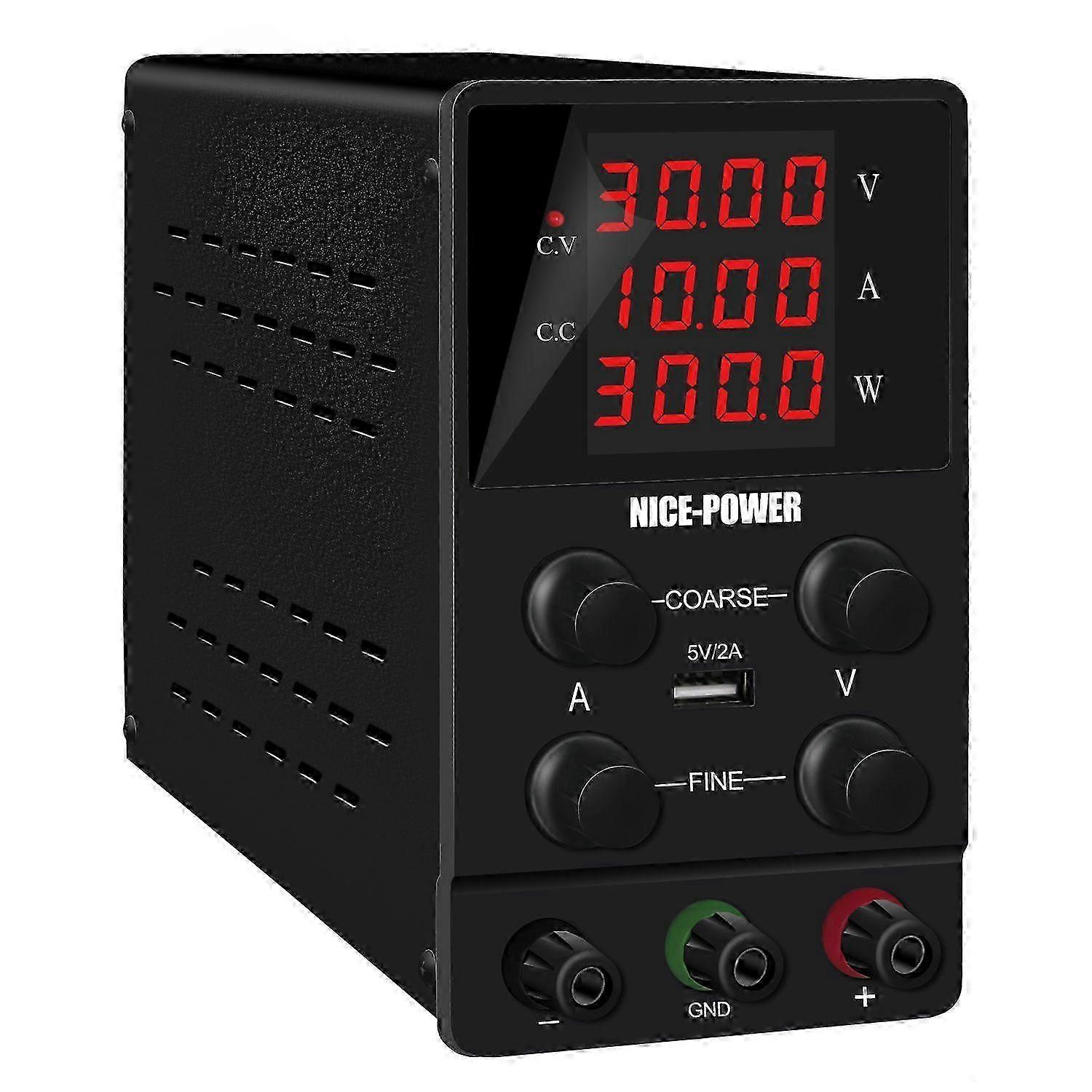 SPS3010 USB DC Laboratory Regulated Power Supply Adjustable 30V 10A