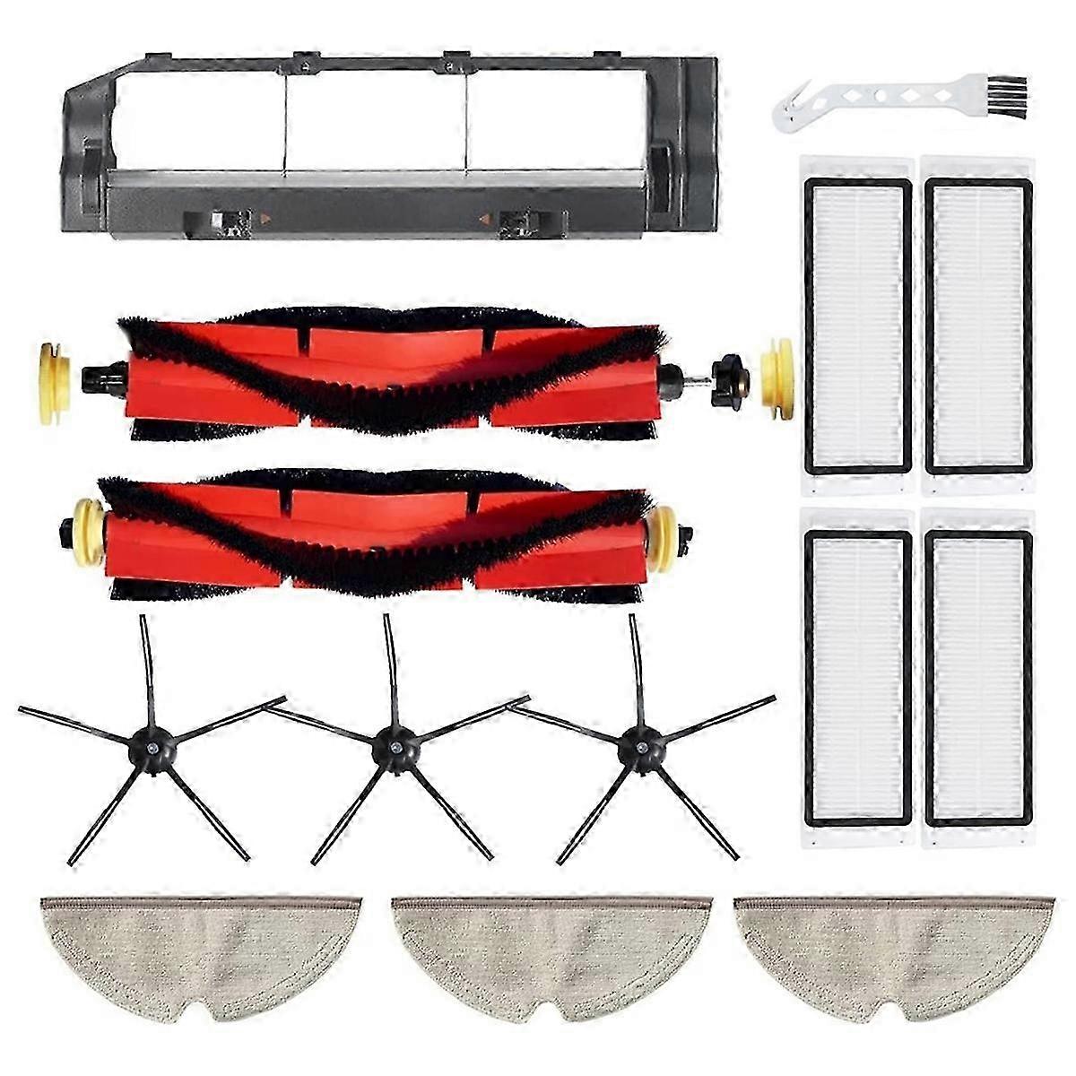 Roborock S6/S6 MaxV/S6 Pure Main Side Brush Filter and Mop Cloth