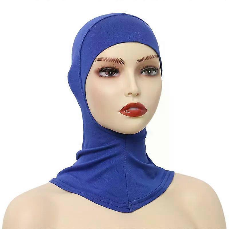Turban Caps for Women Muslim Underscarf Modal Hijab Inner Caps Stretchy Full Cover Shawl Cap Full Neck Coverage