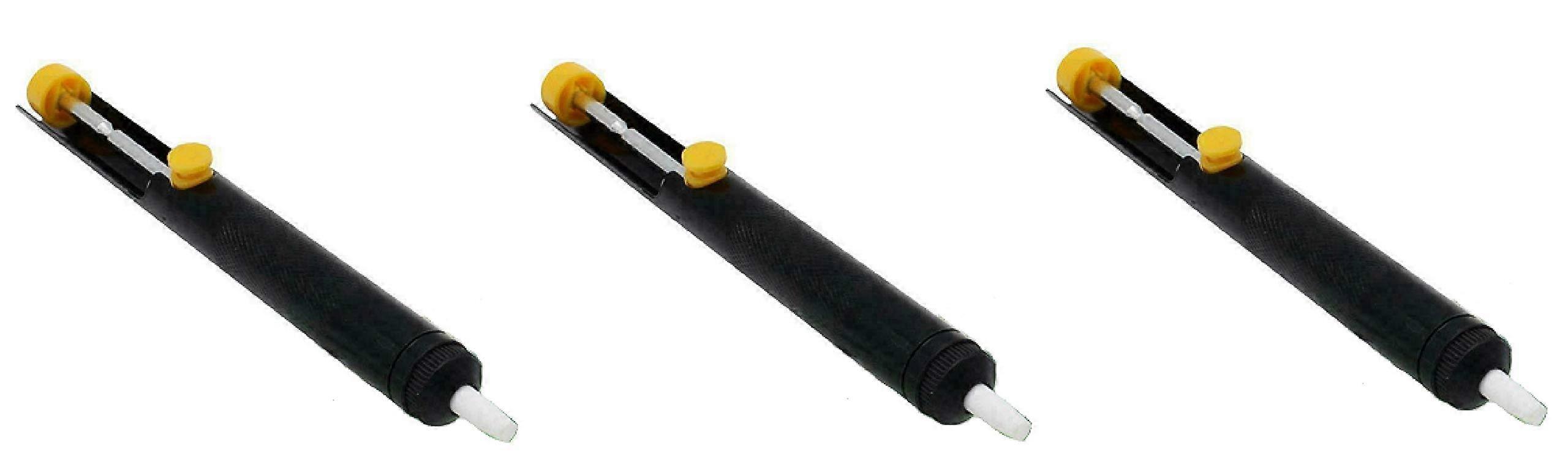 Solder Desoldering Pump Lot of 3 Vacuum Suction Tools for Electronics Repair, Durable and Efficient Removal Irons