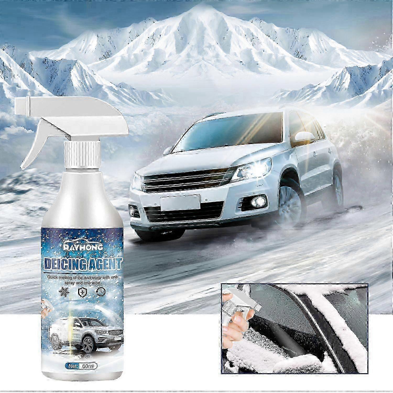 Rayhong Melting Snow Remover Quick Melting Snow Remover For Car Glass In Winter Front Windshield And