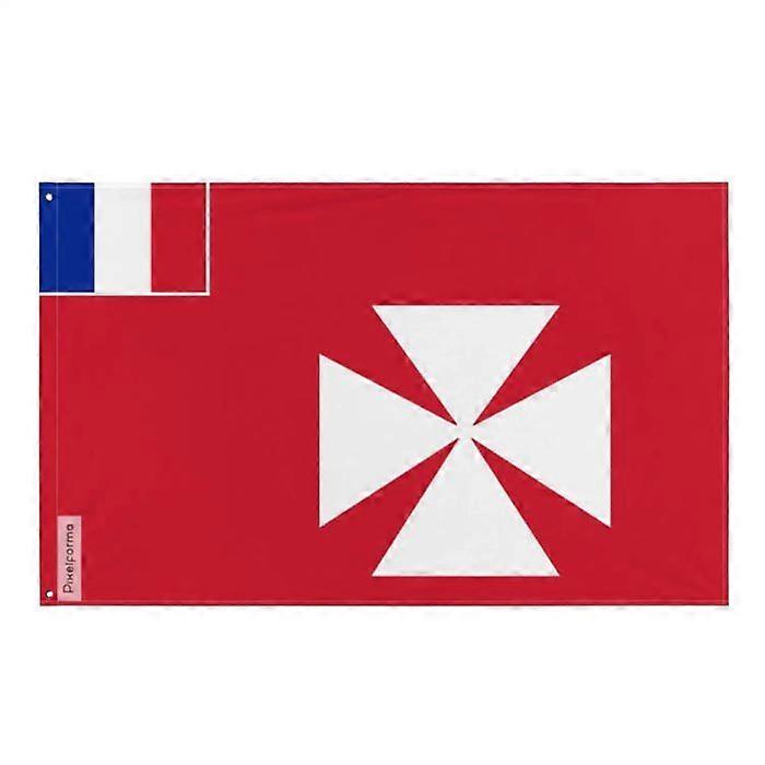 Flag of the French protectorate of Wallis and Futuna (1910-1985) – 160 x 240 cm – Polyester – Iron eyelets – Durable