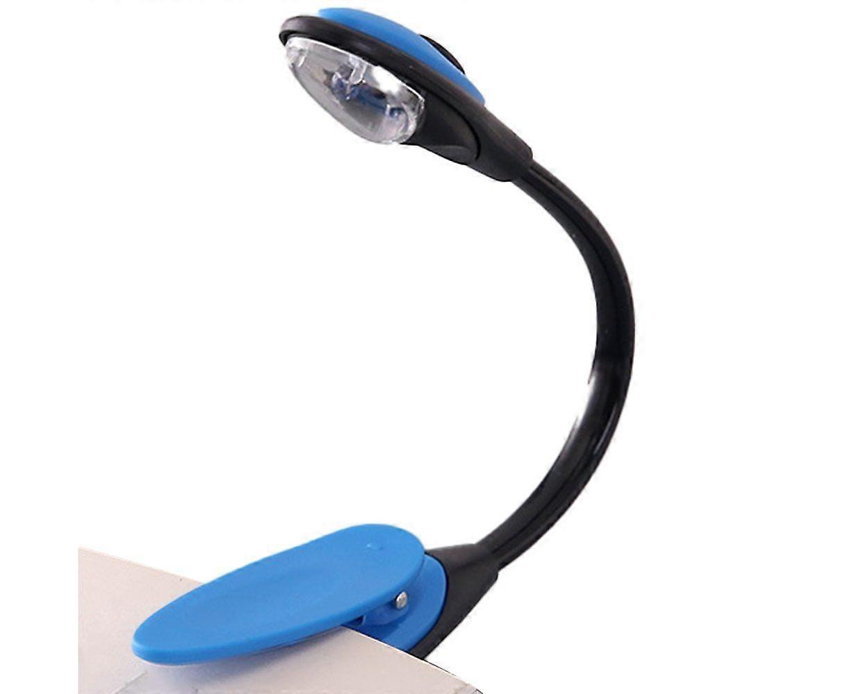 USB Rechargeable LED Book Light with Clip - Adjustable Brightness & Eye-Caring Design for Comfortable Reading