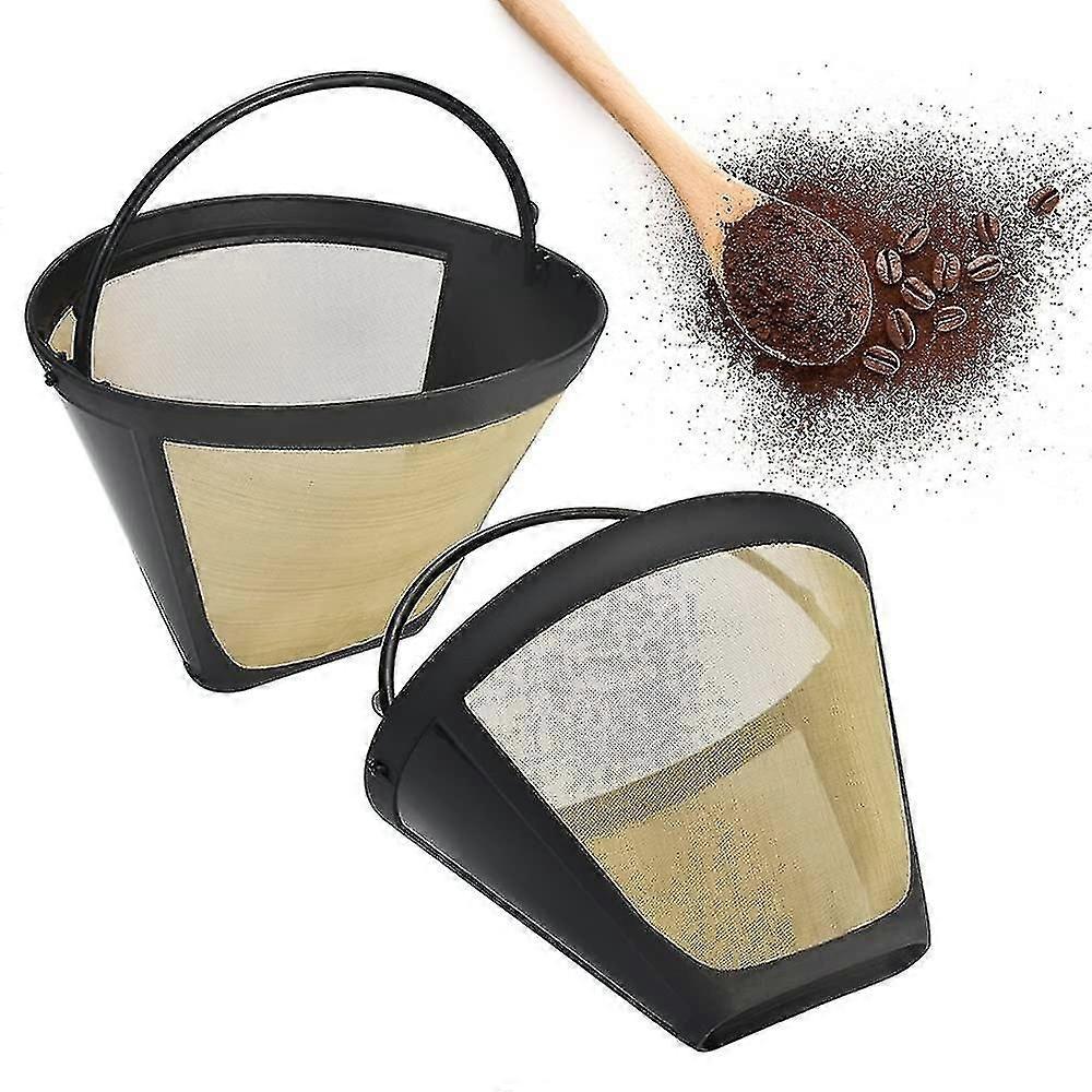 2 Pcs Coffee Filter Universal Permanent Coffee Filters Reusable Coffee Mesh