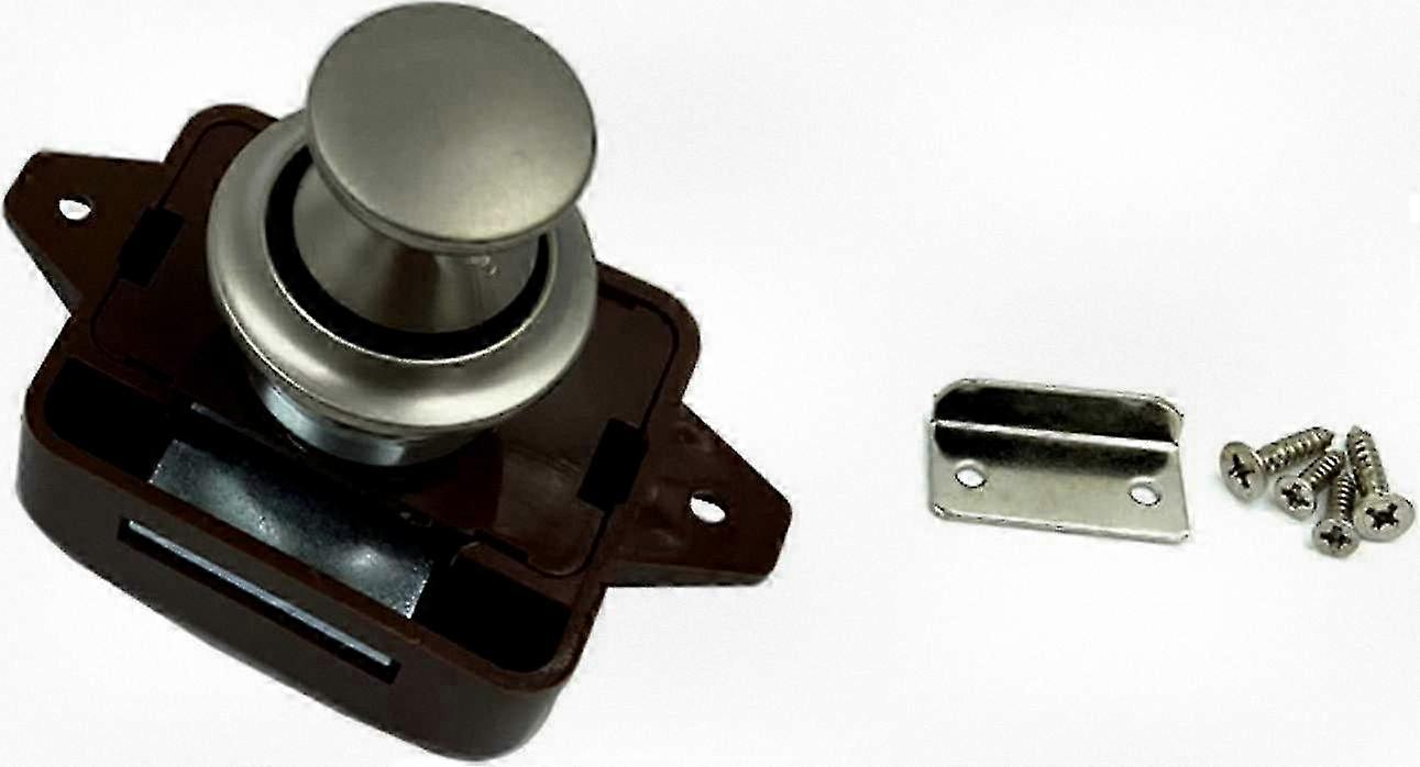 1pc Keyless Door Cabinet Lock Knob, Suitable for Cabinet Latches and Push Button Locks