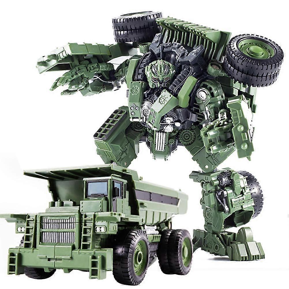 Deformation Robot Car Toys Model Portable Deformation Action Figure Toys Alloy Engineering Vehicle Robot Toy Gift for Kids