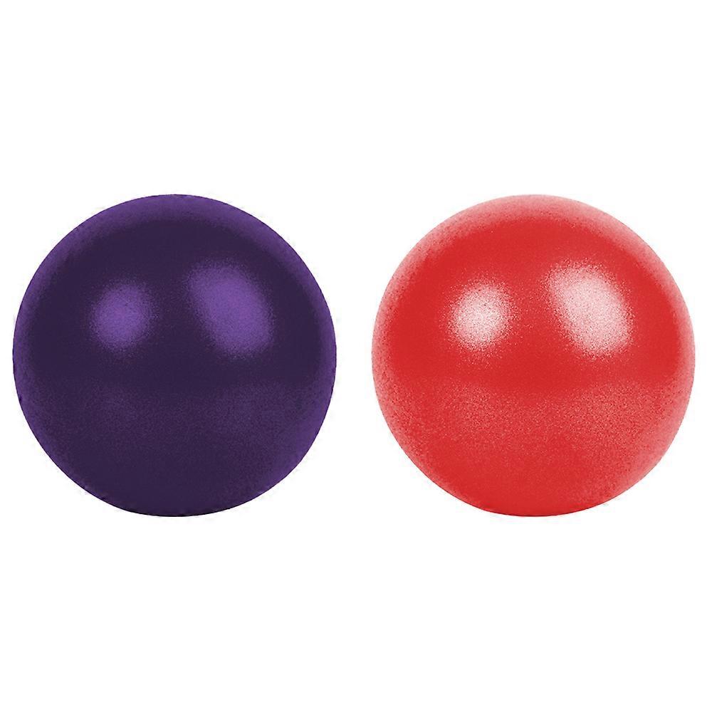 2 Piece Exercise Ball For Pilates Yoga Ball With Inflatable Straw Pilates Yoga Ball Basic Exercise