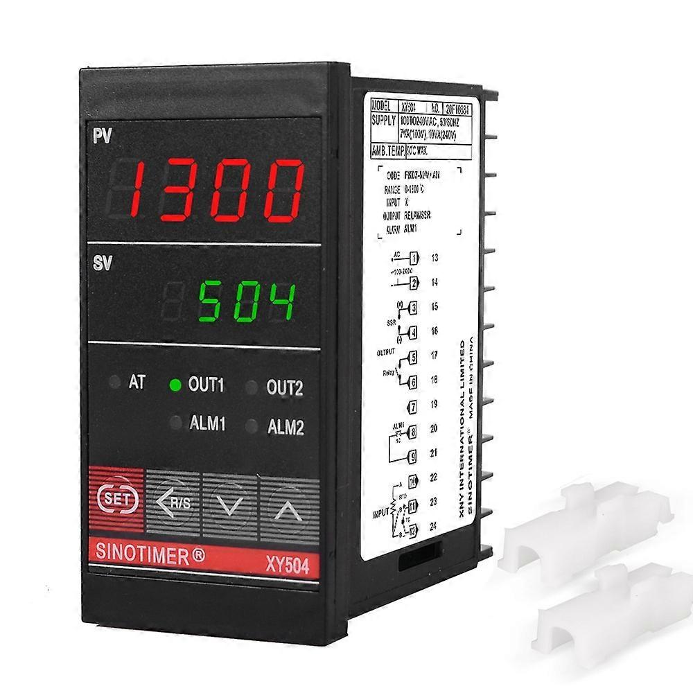 SINOTIMER XY504 Smart Temperature Control Instrument Short Case PID Heating Refrigeration Relay SSR Solid State Output