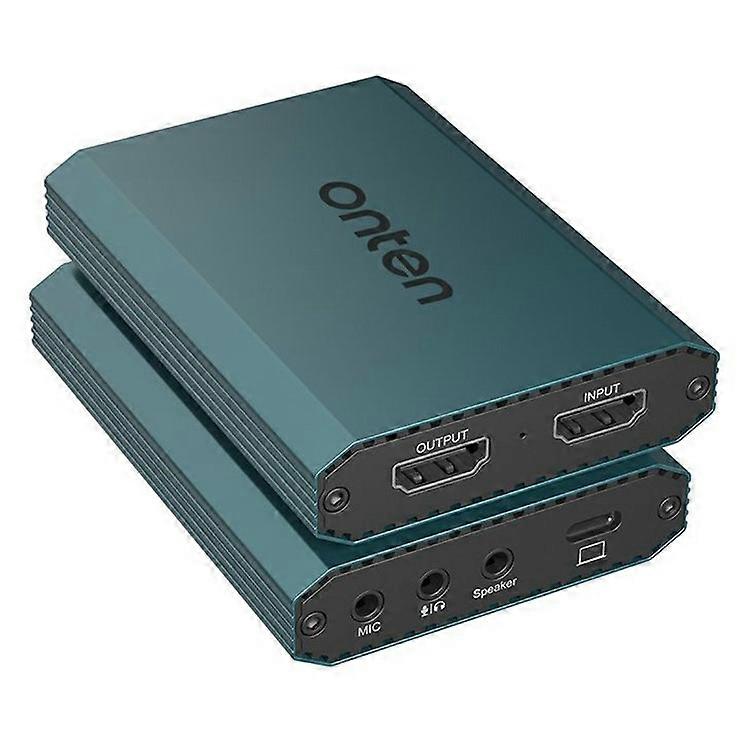 ONTEN OTN-332 4K 30FPS Video Capture Card HD Input Output 3.5mm Audio Input Output Adapter