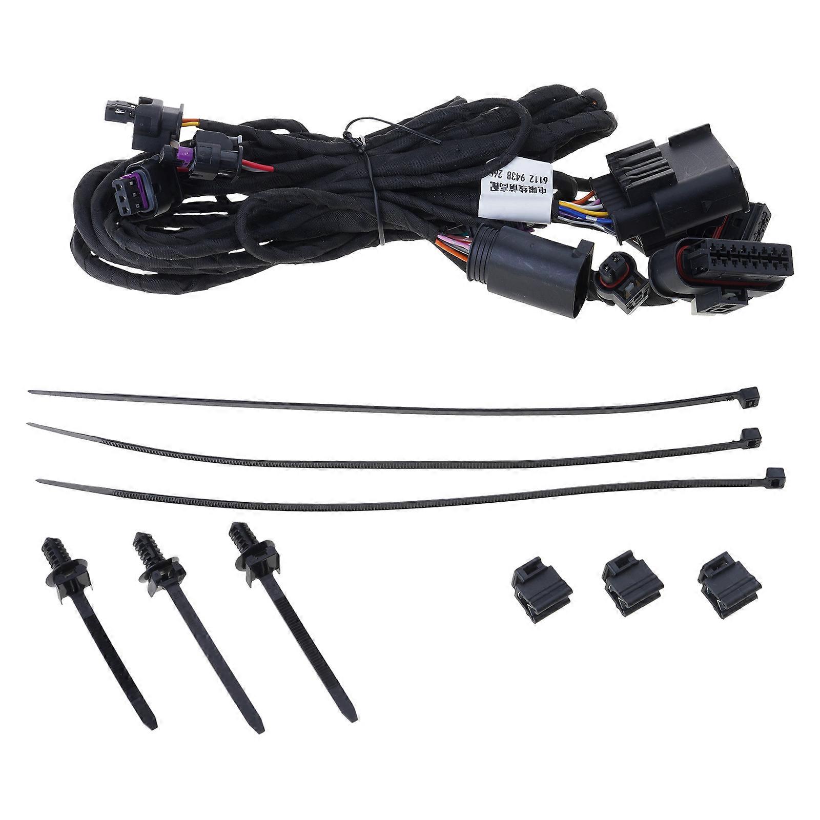 ABS μπροστινή πλεξούδα ραντάρ προφυλακτήρων 61128717378 εύκολη εγκατάσταση ραντάρ καλωδίωση καλωδίου όχημα ανταλλακτικό για 330