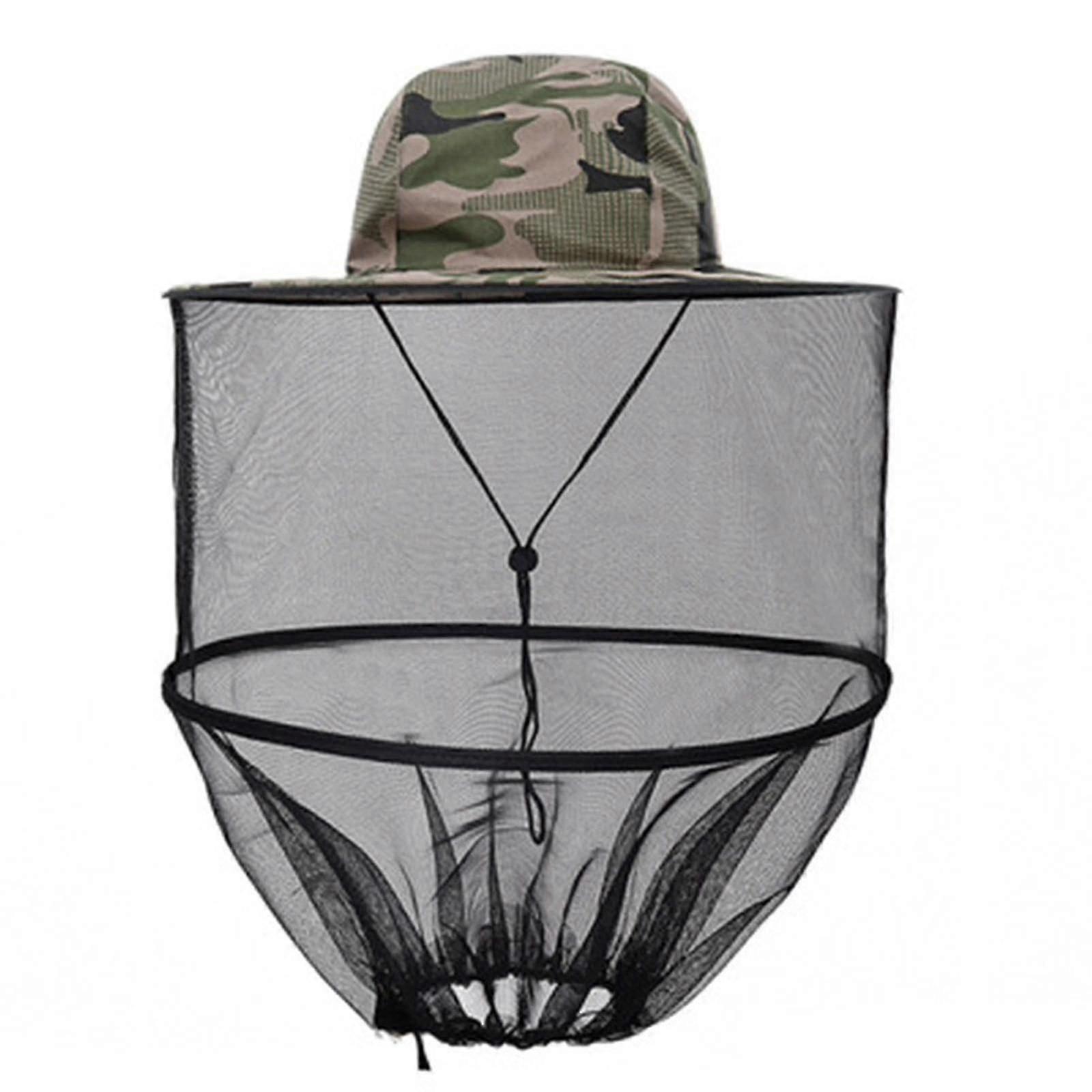 Mosquito Head Net Hat Repellent Protection For Face And Neck Protection For Outdoor - Q35